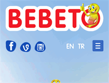 Tablet Screenshot of bebeto.com.tr